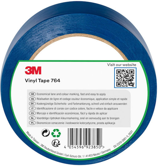 3M 764i Ταινία Σήμανσης σε Μπλε Χρώμα