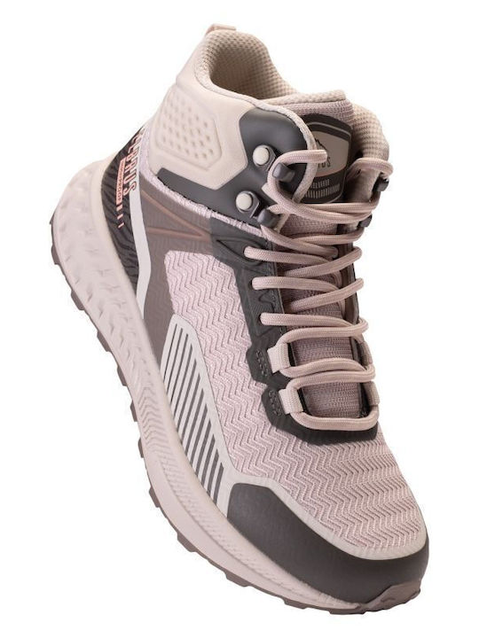Elbrus Damentricke Wanderschuhe Wasserdicht Rosa