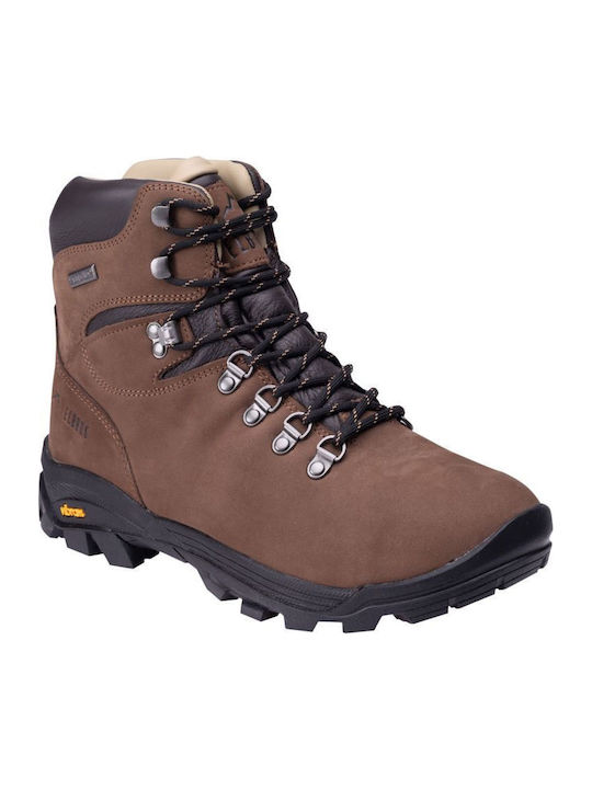 Elbrus Men's Hiking Boots Waterproof Brown