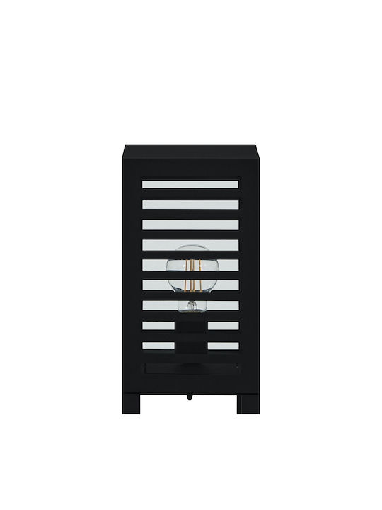 Eglo Alamonte Φωτιστικό Κολωνάκι Εξωτερικού Χώρου 60W IP44 για Ντουί E27 Μαύρο