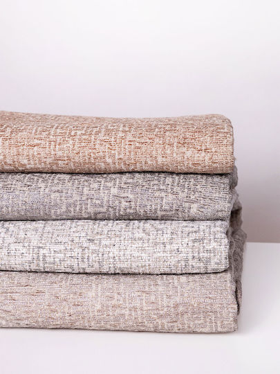 Sunshine Rene Ριχτάρι Τετραθέσιου Καναπέ Chenille 180x340εκ. Dark Grey 141-49-5