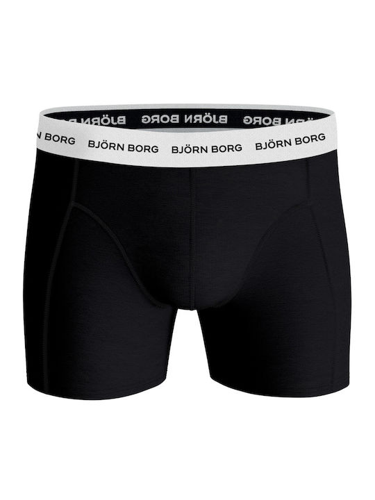 Herren Boxershorts Schwarz 3Packung