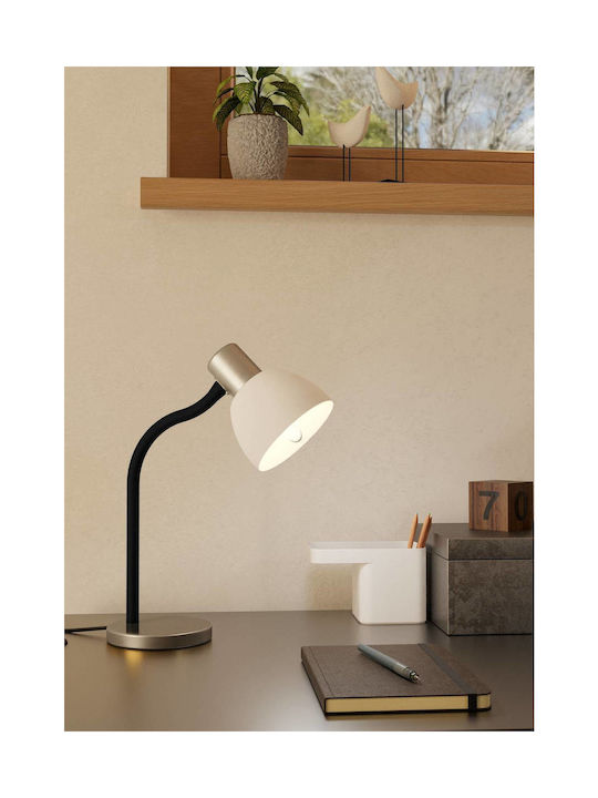Eglo Office Lamp for Socket E14 in Gray Color
