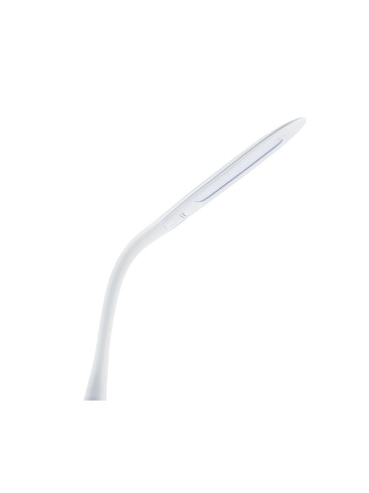 Eglo Trunca LED Φωτιστικό Γραφείου με Εύκαμπτο Βραχίονα σε Λευκό Χρώμα