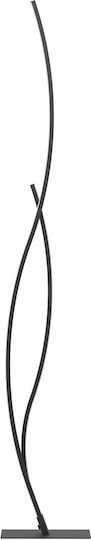 Eglo Grisolia LED Floor Lamp H129xW22cm. with Natural White Light Black
