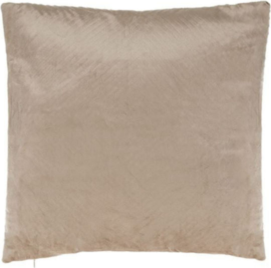 Taupe Zierkissen 45x45cm