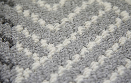 Rutschfeste Küchenmatte Läufer Carmel Grau-Zart 80x160