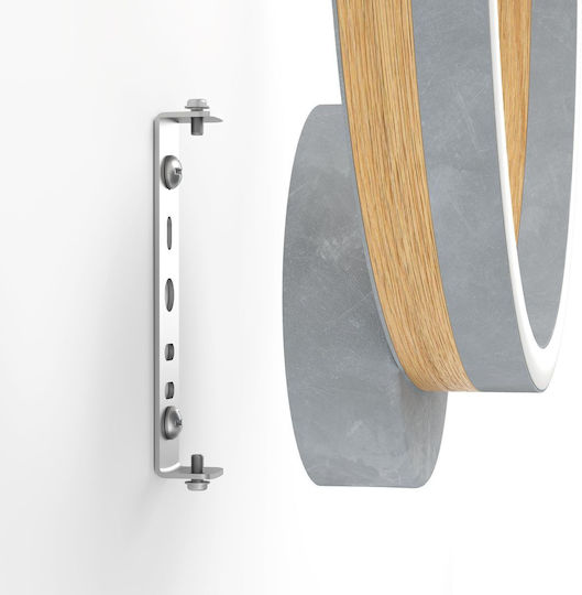 Eglo Cadinaro Modern Lamp Wall with Integrated LED and Warm White Light 30x30cm