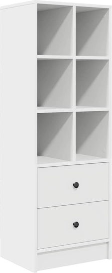 Етажерка Бяла 45.5x34x127см