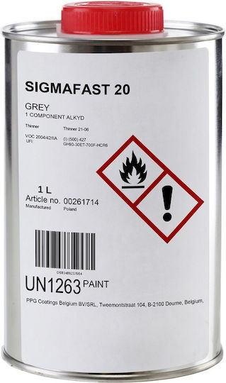 Sigmafast 20 Anti-Korrosionsschutzfarbe Rost 1l Ral 7016
