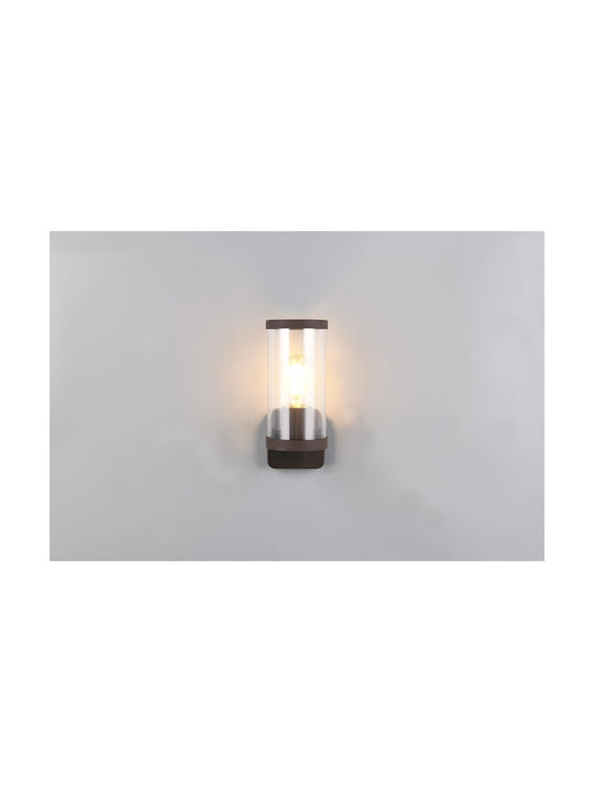 Trio Lighting Модерен Осветително тяло За стена с фасунга E27 Бежов 9x9x9см.