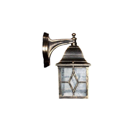 Heronia LP-710AN Felinar de exterior montat pe perete E27 IP23 15x20x28εκ.