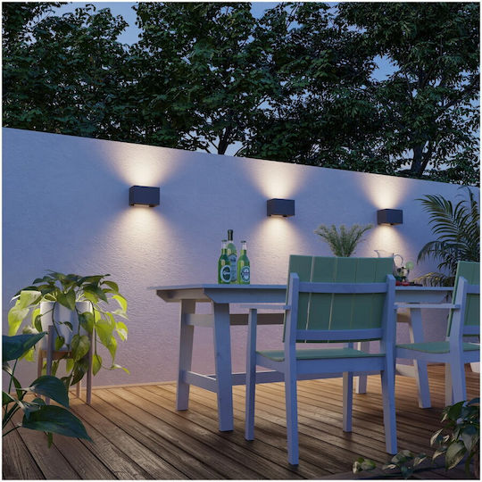 Calex Επιτοίχιο Εξωτερικό Φωτιστικό LED 7W 3000K