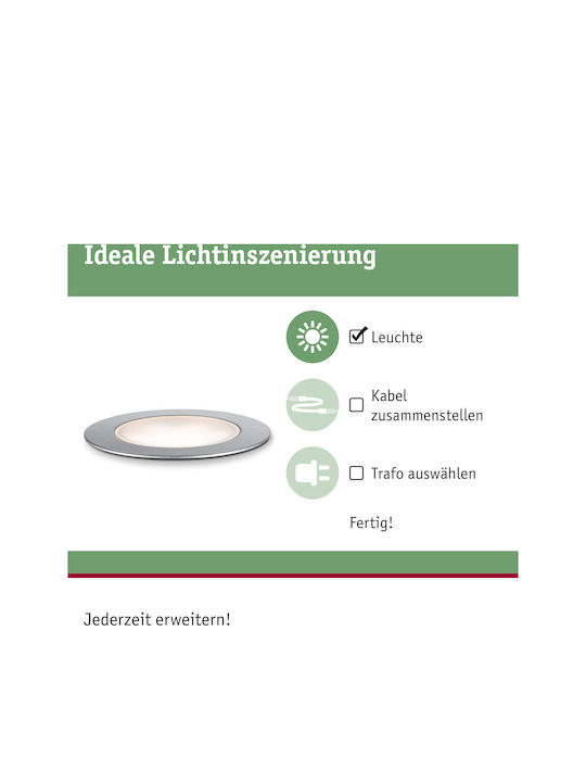 Paulmann Wandmontierte Außenleuchte IP65