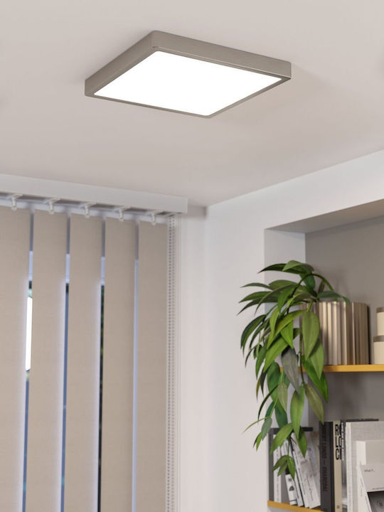 Eglo Fueva 5 Square Outdoor LED Panel 20W with Natural White Light 28.5x28.5cm