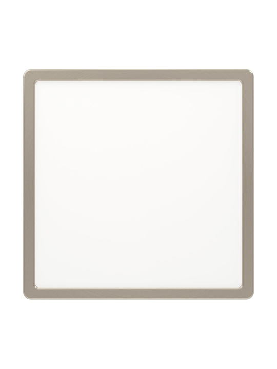 Eglo Fueva 5 Square Outdoor LED Panel 20W with Natural White Light 28.5x28.5cm