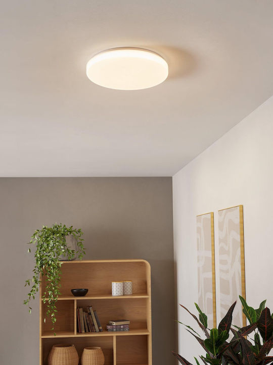 Eglo Pogliola Round Outdoor LED Panel 18W 31cm