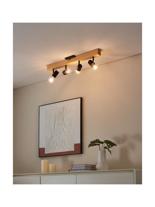 Eglo 99481 Spot Light Townshend 3 4xe27 10w 230v FSC Certified