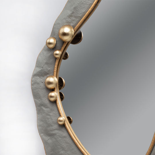 811-40011 Καθρέπτης Ασύμμετρος Γκρι 78.5x52.5cm 811-40011 Καθρέπτης Ασύμμετρος Γκρι 78.5x52.5cm