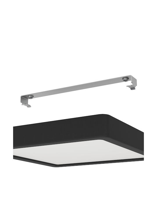 Eglo Fueva Deckenleuchte 21cm Schwarz mit Integrierter LED