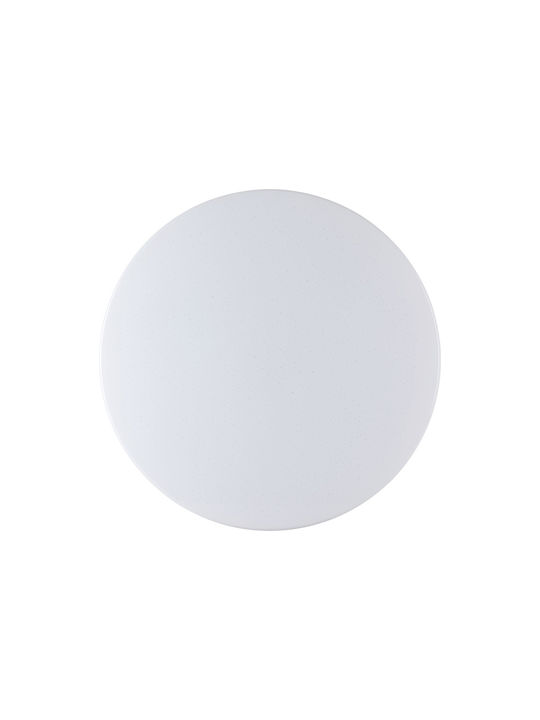 Eglo Totari-z Smart Ceiling Mount Light 38cm White with Integrated LED and Remote Control