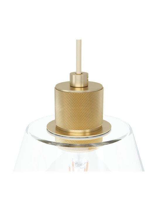 Eglo Copley Pendant Light Gold Rail with Socket E27 90x110cm