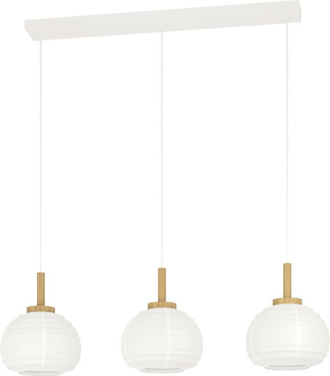 Eglo Lustră Alb 92.5x22.5x110cm.
