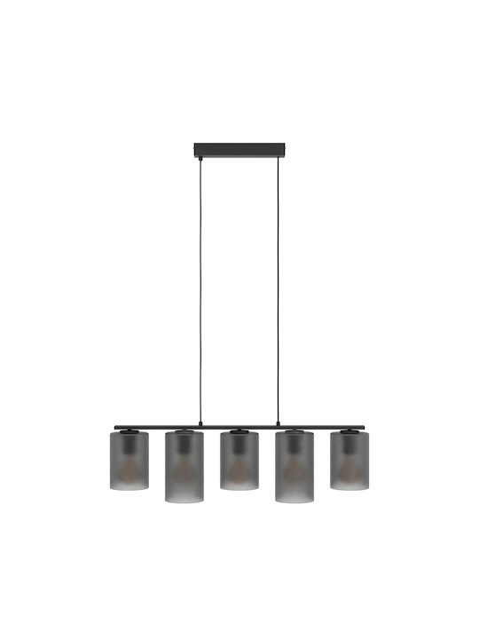 Eglo Colomera Pendant Light Black 80x12x110cm