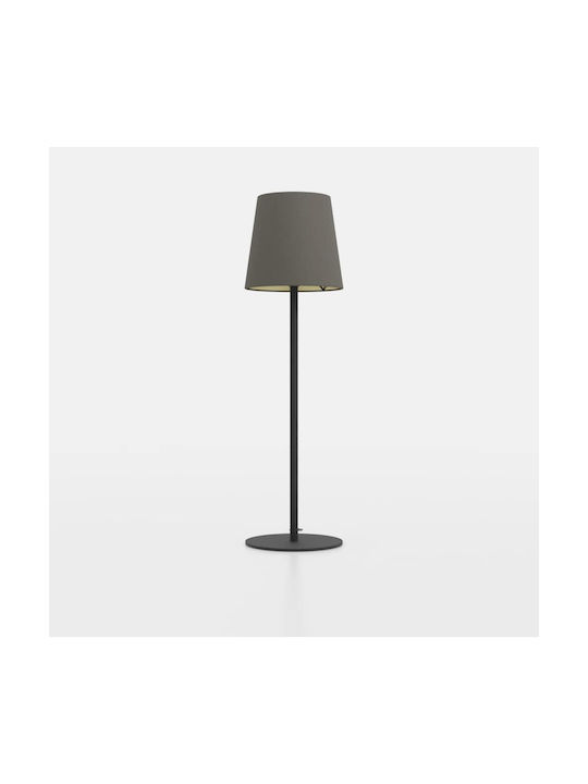 Eglo LED Table Lamp with Black Shade and Base