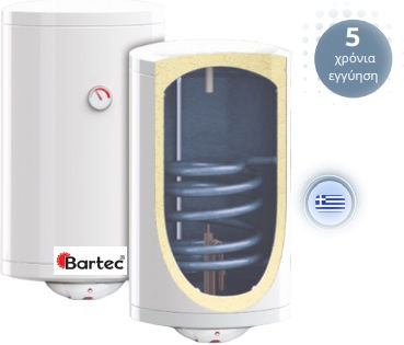 Bartec Θερμοσίφωνας 120lt Glass Κάθετος 3kW