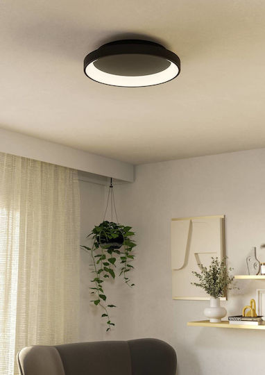 Eglo 35cm Black Ceiling Light