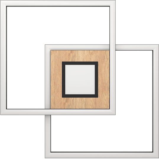 Eglo Marinello Ceiling Mount Light 48.5cm Brown