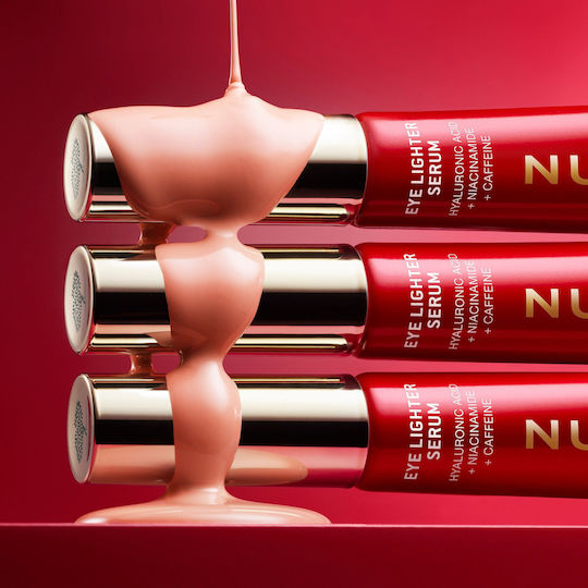 Nuxe Merveillance Moisturizing & Anti-aging Serum Eyes with Niacinamide & Hyaluronic Acid for Dark Circles & Radiance 12ml