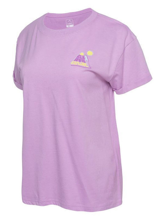 Γυναικείο Αθλητικό T-shirt Μωβ
