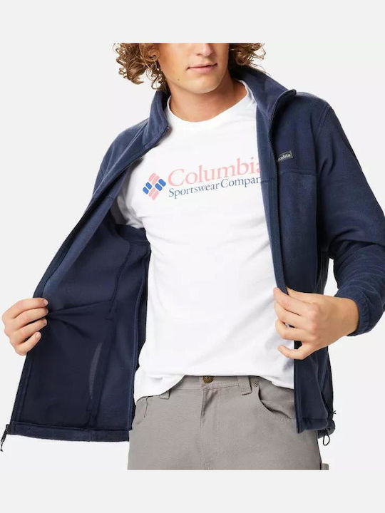 Steens Mountain Men's Fleece Cardigan Dark blue