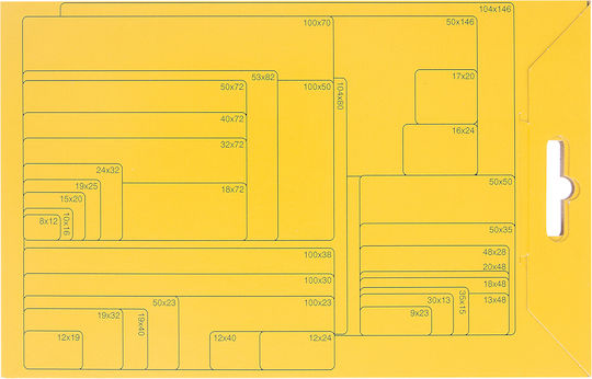 Stef Labels Round Small Adhesive Gold Label 19mm 1600pcs