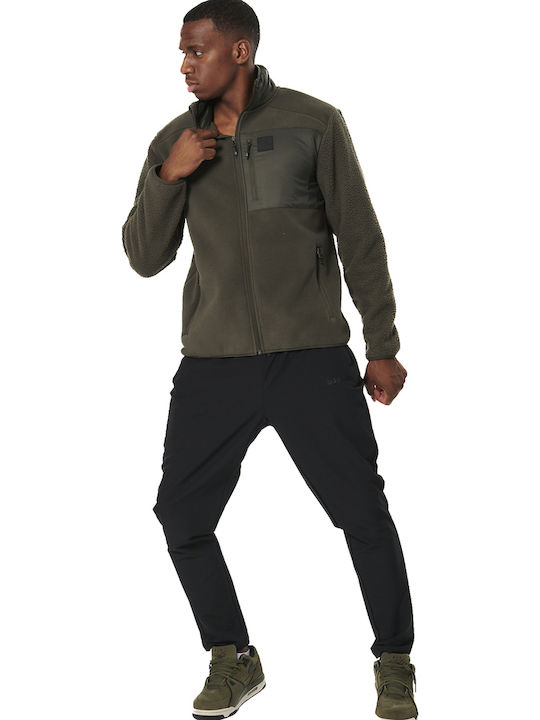 Men's Fleece Jacket Khaki