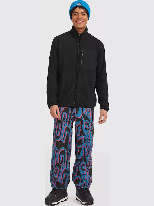 Ανδρική Ζακέτα Fleece Μαύρη