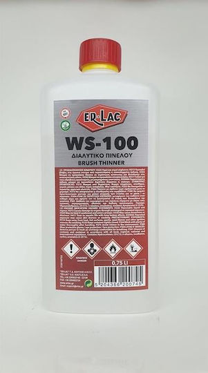 ER-LAC Ws-100 Διαλυτικό Διάφανο 4lt