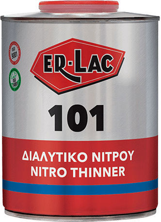ER-LAC Νο 101 Διαλυτικό Διάφανο 750ml