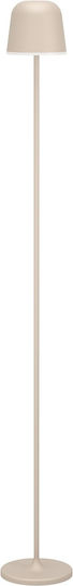 Eglo LED Floor Lamp with Warm White Light 440lm Beige