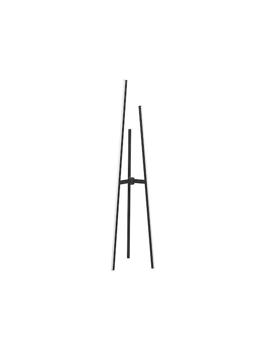 Eglo LED Floor Lamp with Warm White Light 4300lm Black