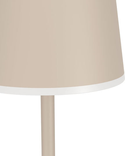 Eglo LED Floor Lamp with Warm White Light 440lm Beige
