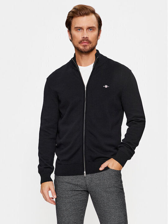 Men's Knitted Cardigan Black