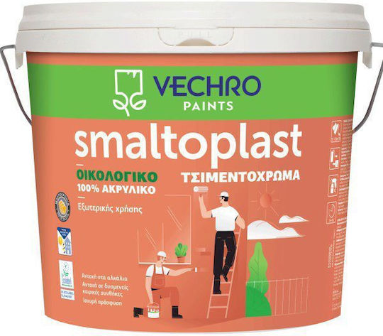 Vechro Concrete Paint Acrilyc Smaltoplast Ceramides 10lt