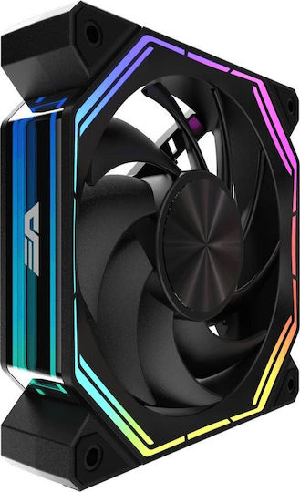 Darkflash INF32 Case Fans 120mm (1600rpm) with RGB Lighting and 3-Pin / 4-Pin PWM Connection 3pcs
