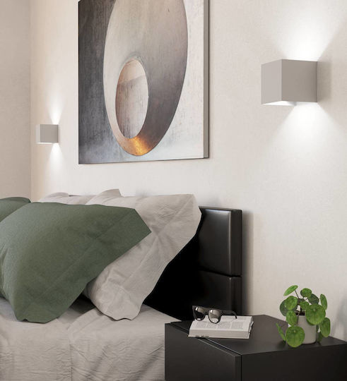 Eglo Wall Lamp with Integrated LED and Warm White Light 10x10x10cm