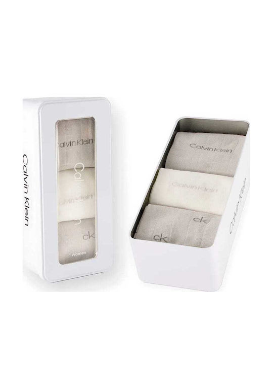 Calvin Klein Γυναικείες Κάλτσες Black 3Pack