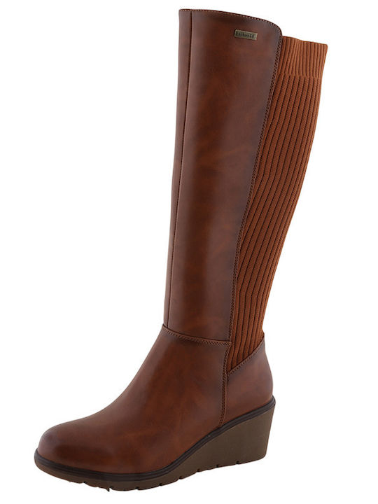 Damenstiefel Braun