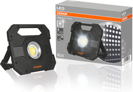 Osram Φακός Συνεργείου Επαναφορτιζόμενος LED IP54 με Φωτεινότητα έως 1000lm LEDinspect Flood 10W